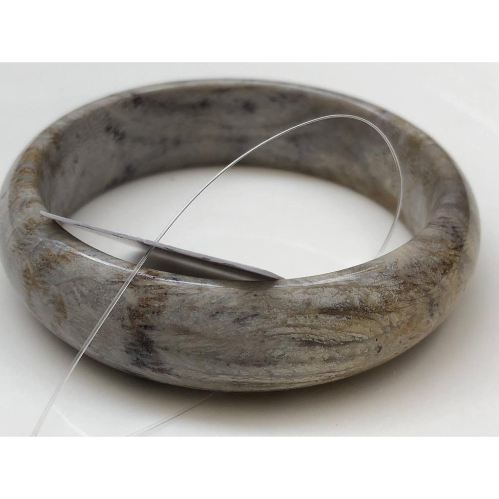 17.83圍天然玉石骨骼花珊瑚玉菊花石手鐲玉鐲鐲子手環福鐲平安鐲珠寶玉石首飾飾品-細節圖9