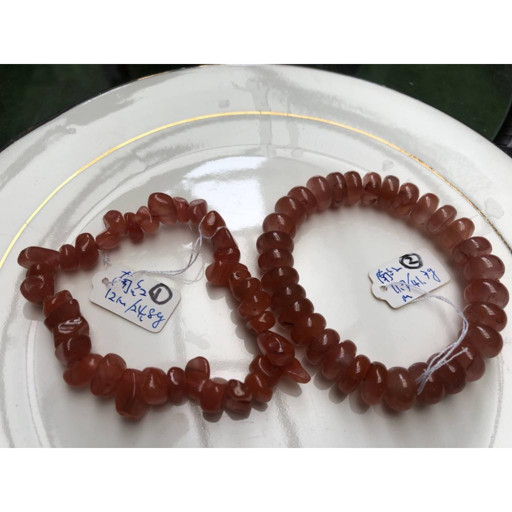 天然南紅瑪瑙冰透單圈手鍊手串手環手珠11.7-12mm珠寶首飾飾品-細節圖5