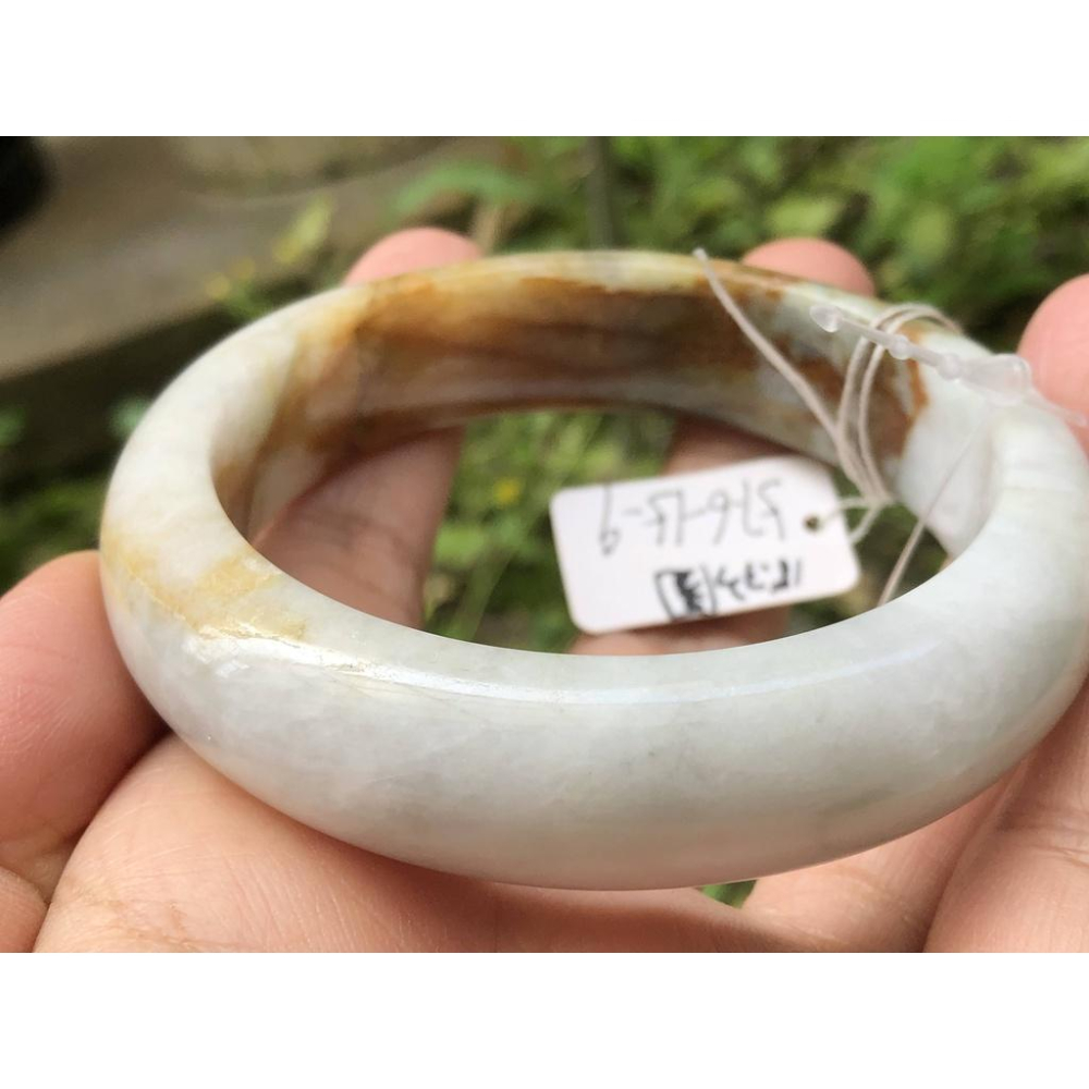 18.33圍瑕疵特惠天然玉石翡翠a貨緬甸玉硬玉黃翡紅翡手鐲玉鐲鐲子手環平安鐲扁口鐲珠寶玉石首飾飾品-細節圖7