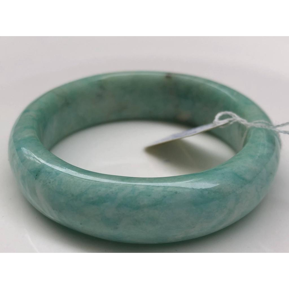 15.15圍天然莫桑比克天河石鐲子手鐲手環信心石亞馬遜石水晶珠寶寶石首飾飾品-細節圖3