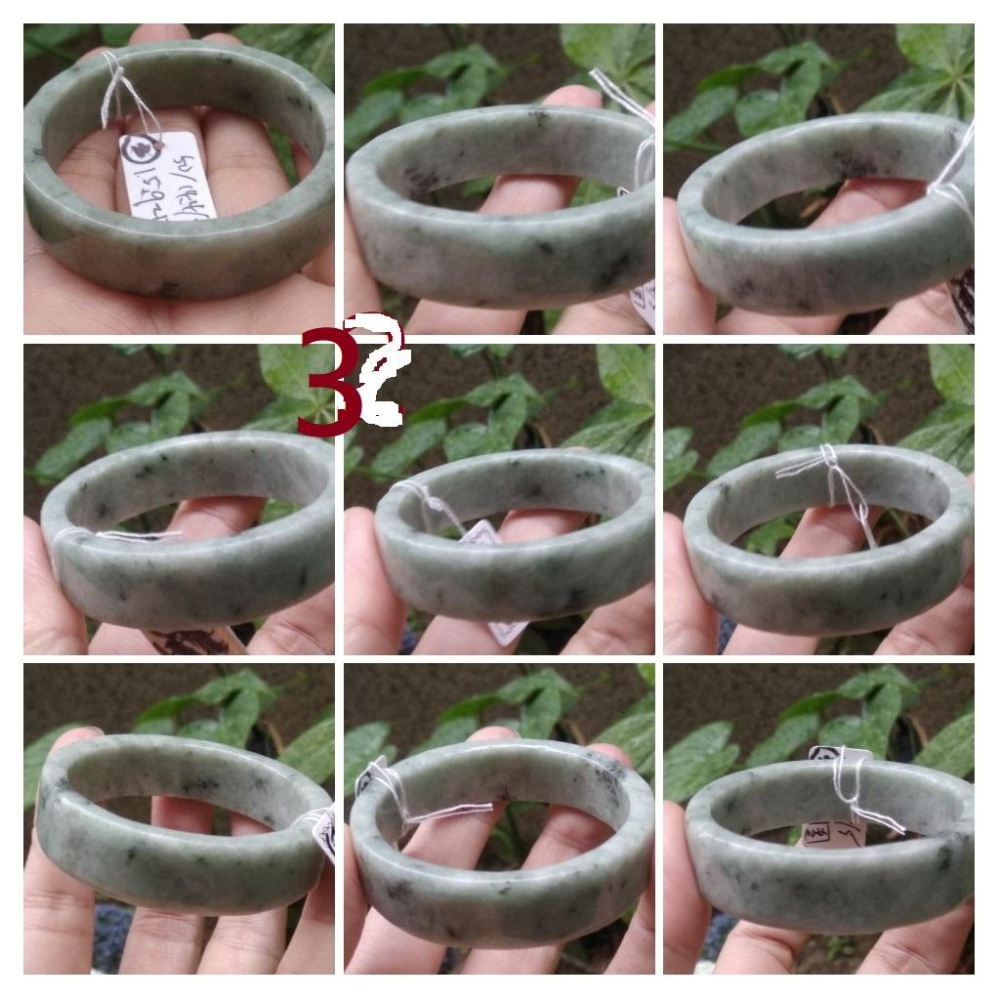 15.76-15.92圍16圍緬甸玉翡翠a貨冰糯種芋頭紫飄花手鐲手環公主方鐲玉鐲寶寶兒童鐲子珠寶天然玉石寶石首飾飾品-細節圖5