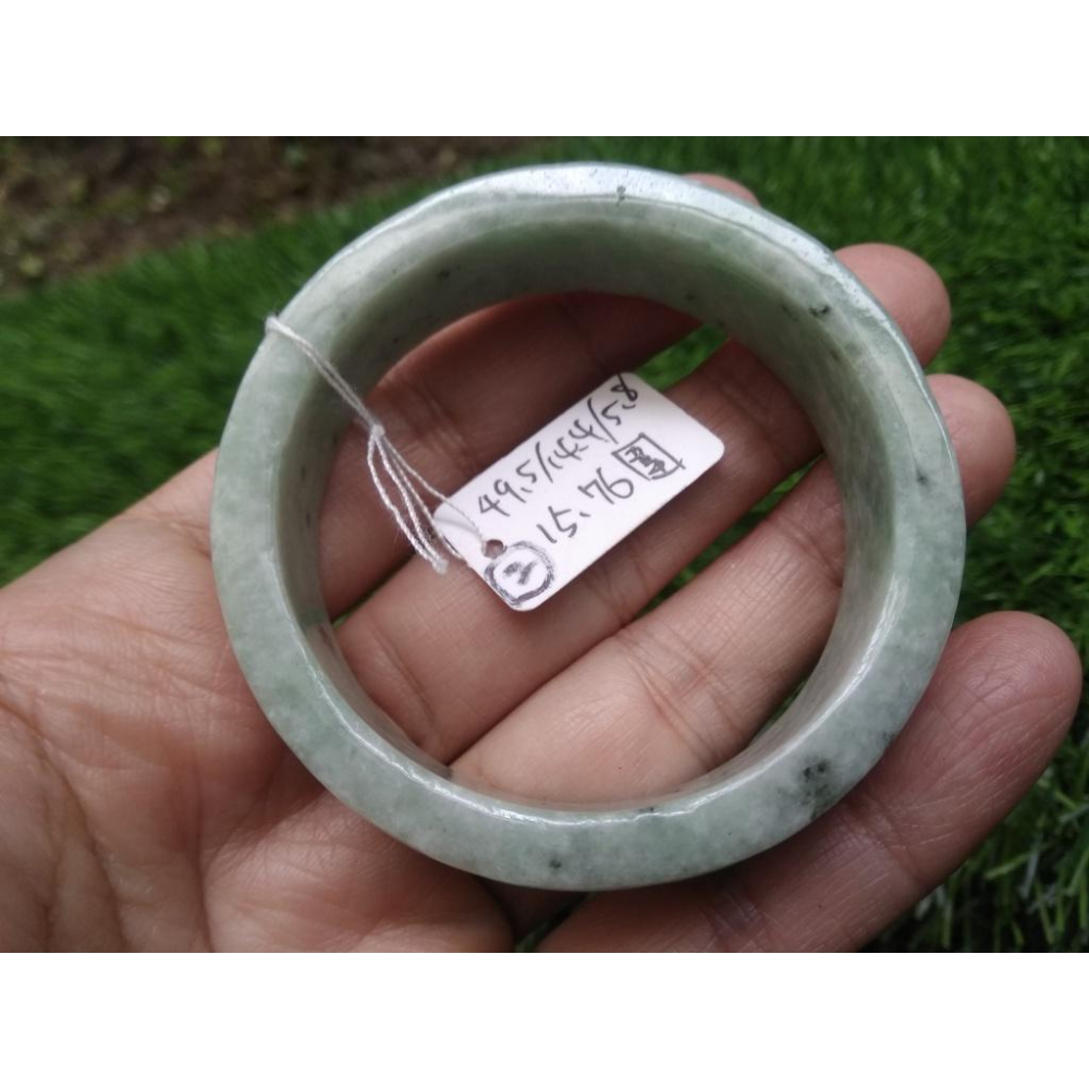 15.76-15.92圍16圍緬甸玉翡翠a貨冰糯種芋頭紫飄花手鐲手環公主方鐲玉鐲寶寶兒童鐲子珠寶天然玉石寶石首飾飾品-細節圖9