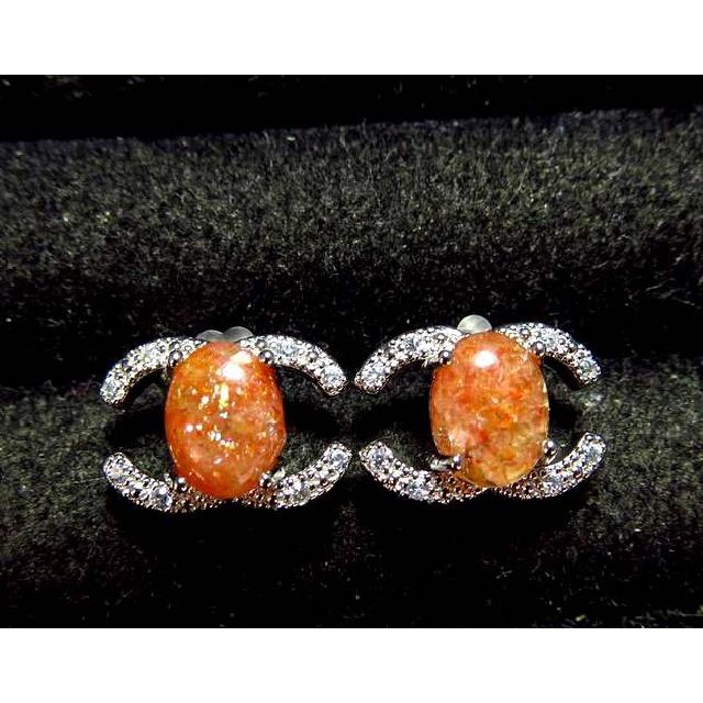 天然水晶螢光種老料金草莓925銀手小香風耳釘耳環耳飾任選珠寶玉石寶石首飾飾品套組-細節圖3