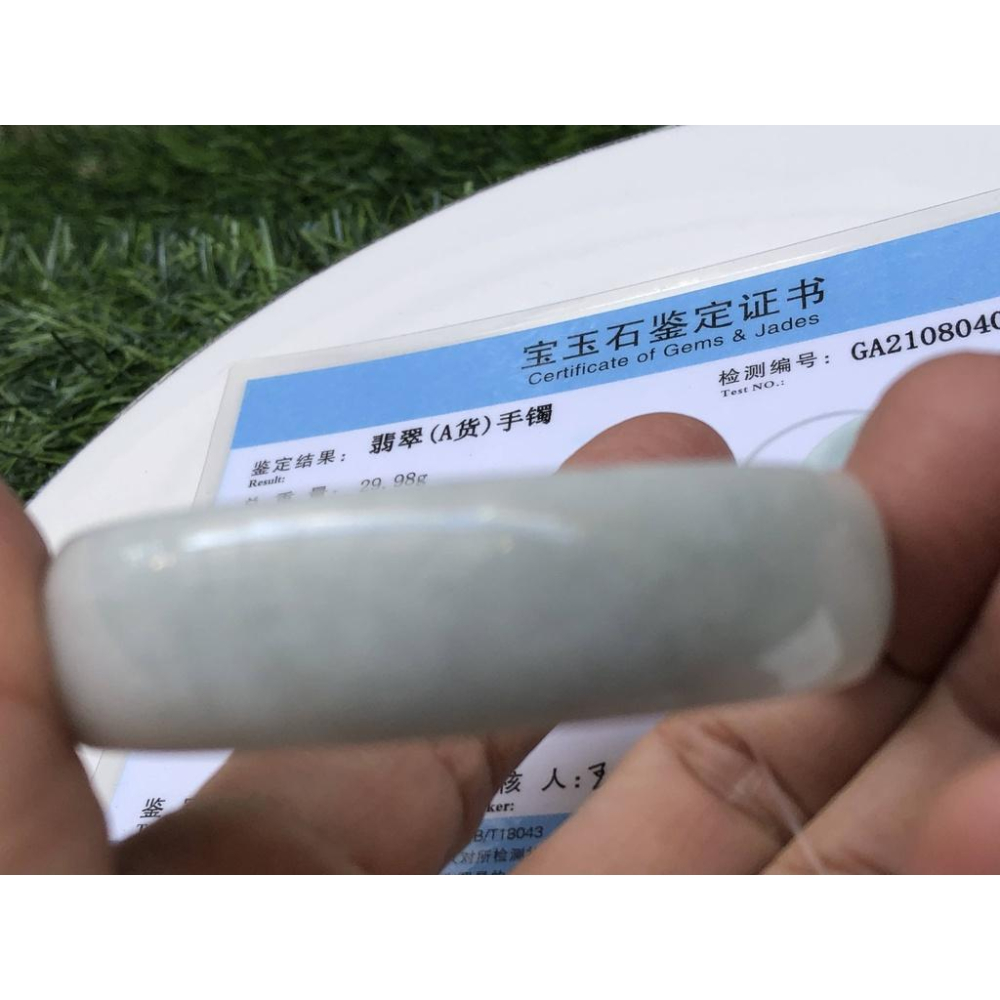 16.27圍帶證書天然玉石緬甸玉翡翠a貨冰糯種春帶彩紫羅蘭手鐲手環公主方鐲玉鐲寶寶兒童鐲子珠寶寶石首飾飾品-細節圖5