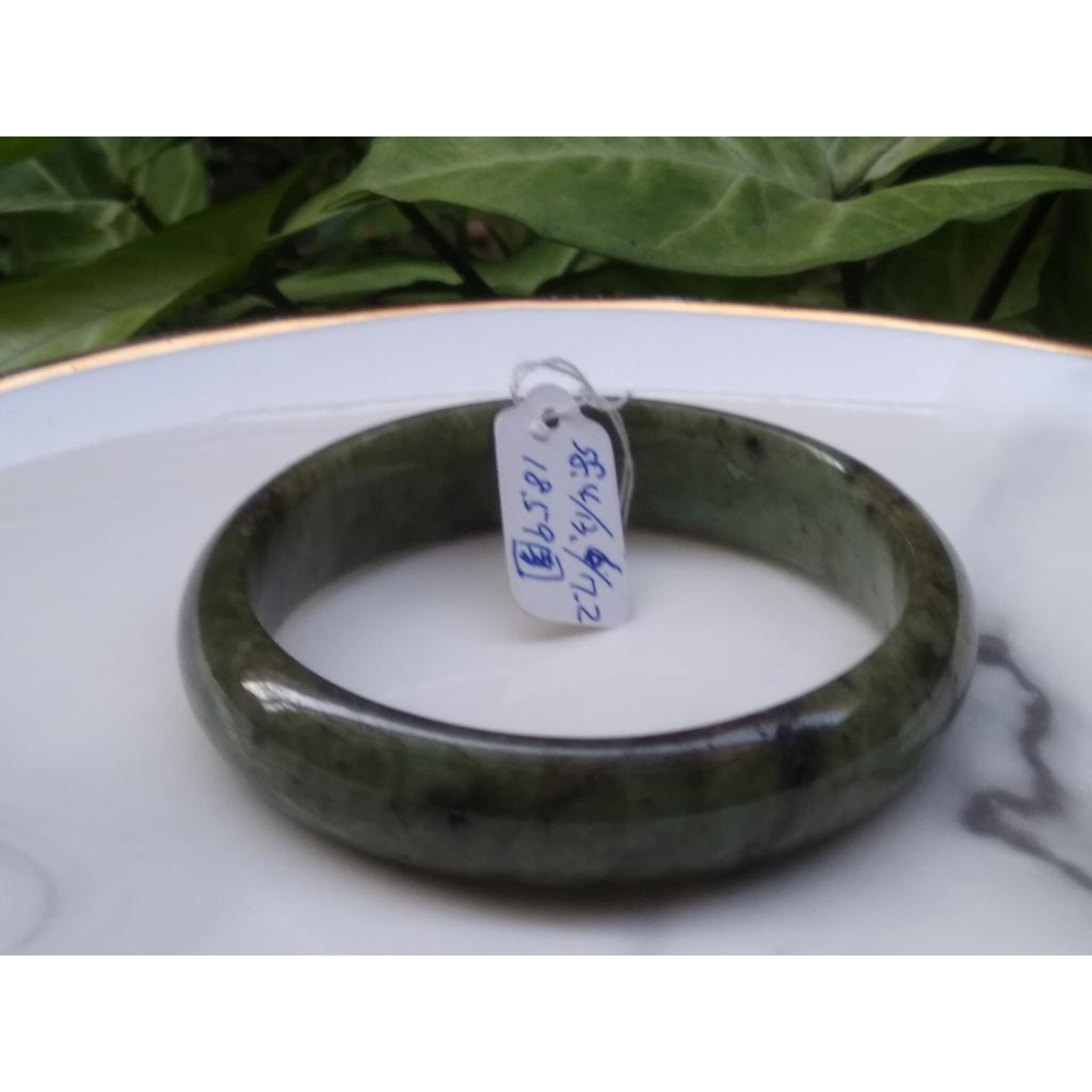 18.59圍瑕疵特惠天然玉石翡翠a貨緬甸玉硬玉冰糯種深辣綠手鐲玉鐲鐲子手環福鐲平安鐲珠寶玉石首飾飾品-細節圖8