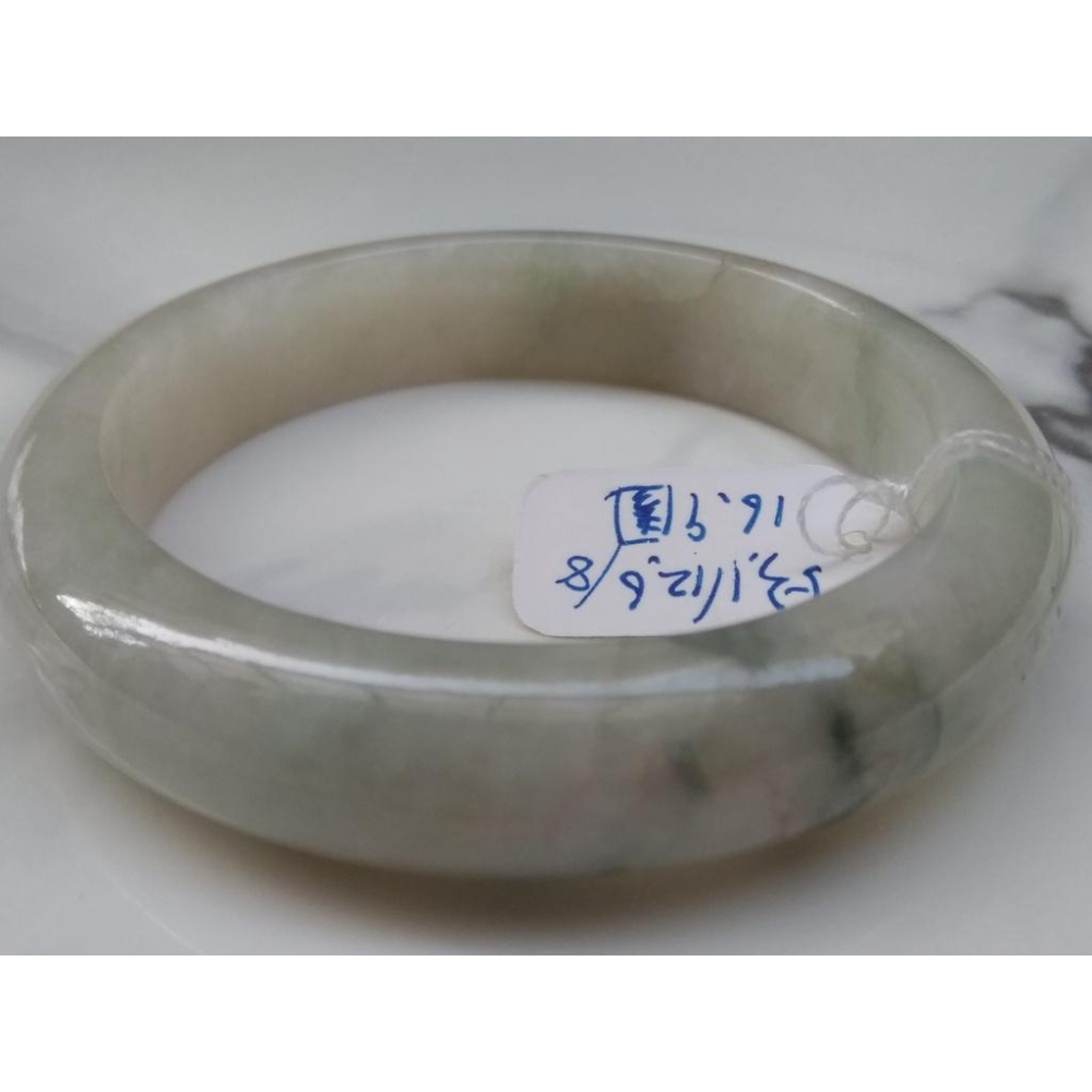 16.9圍17圍瑕疵特惠天然玉石翡翠a貨緬甸玉硬玉冰糯種冰飄花手鐲玉鐲鐲子手環福鐲平安鐲珠寶玉石首飾飾品-細節圖3