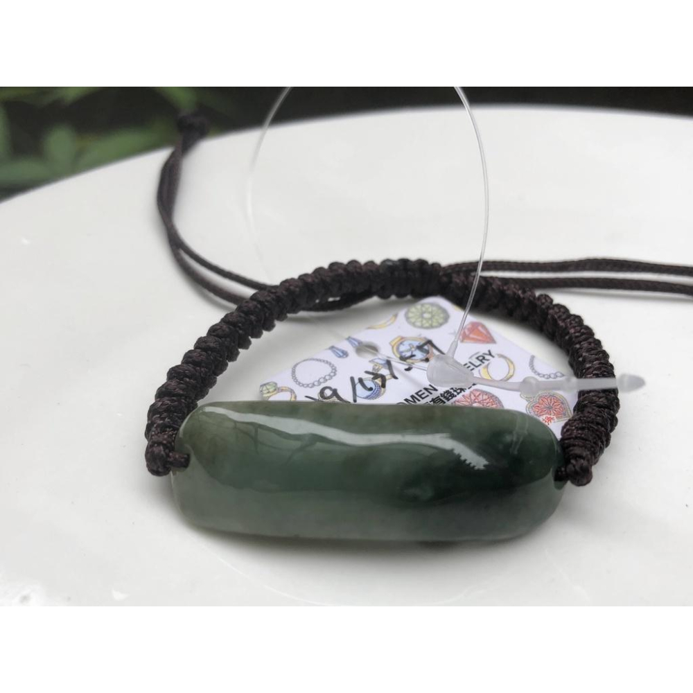 天然玉石緬甸玉翡翠a貨藍水油青紫羅蘭金蟾三腳蟾蜍黃翡蝴蝶手編繩手排手鍊手串手環珠寶玉石首飾飾品數款任選其一-細節圖8