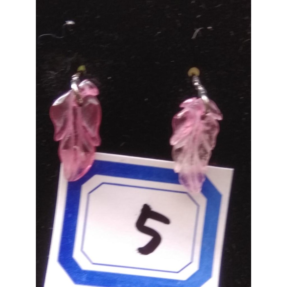 天然水晶紅石榴石拉長石灰月光石拓帕石紅紋石西瓜碧璽耳釘耳鈎耳針耳環耳飾珠寶寶石首飾飾品-細節圖7