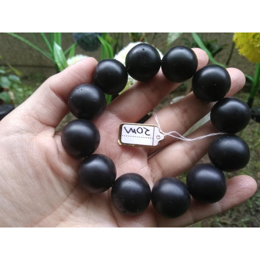 多功能保健天然玉石治病的石頭泗濱砭石手鍊手環手珠手串10-20mm玉石珠寶首飾寶石飾品數款任選其一-細節圖6