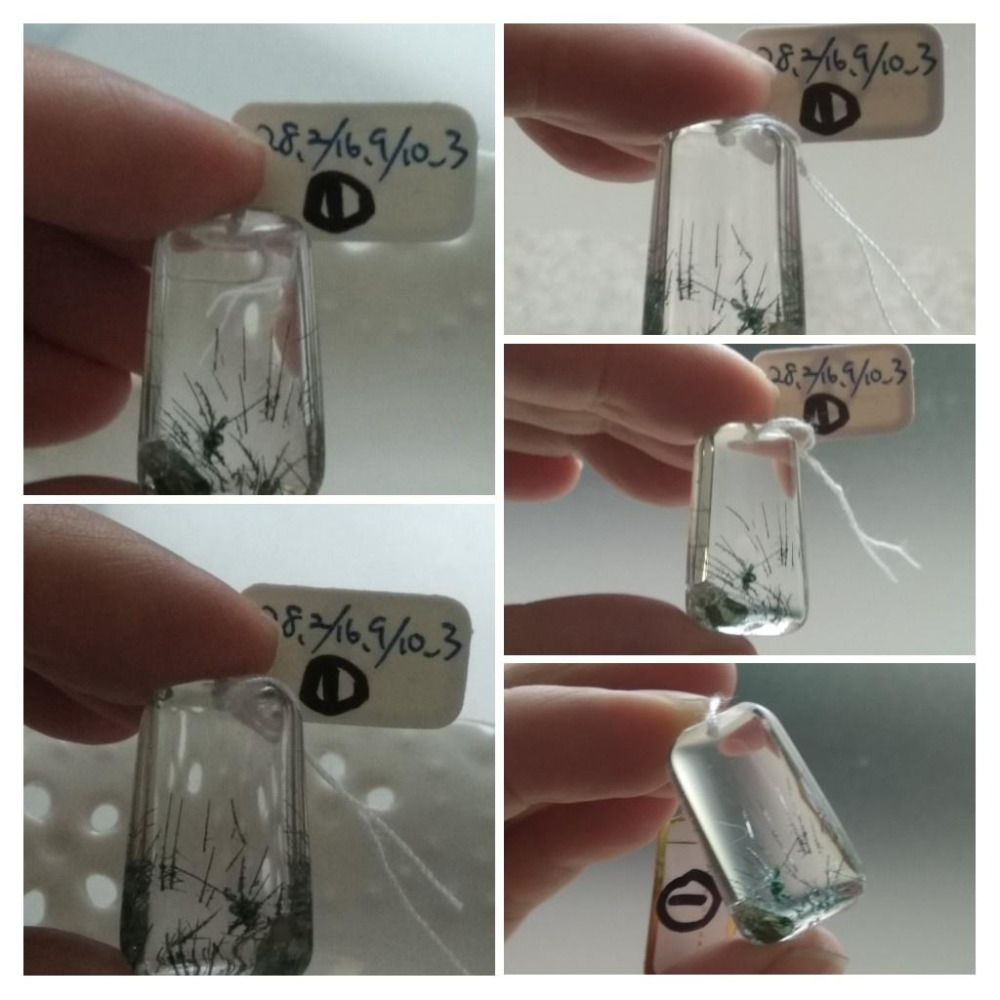 天然白水晶超透綠髮晶晶中晶幽靈吊墜掛墜墜子項鍊珠寶寶石玉石首飾飾品任選其一-細節圖2