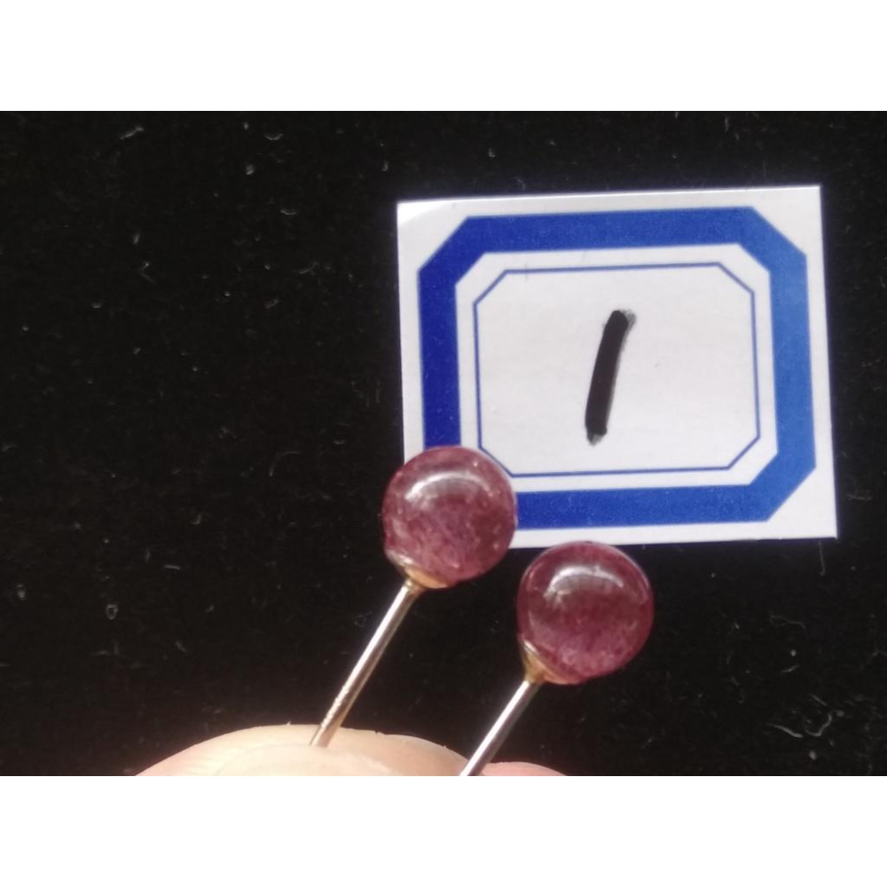 925銀原創銀鑲嵌天然水晶紅草莓晶紫水晶拉長石灰月光石耳釘耳鈎耳針耳環耳飾珠寶寶石首飾飾品-細節圖2