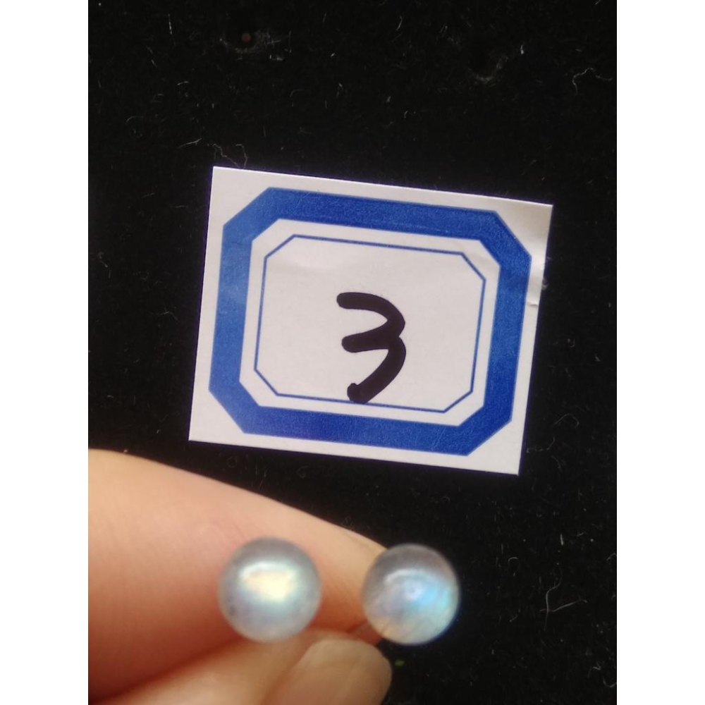 925銀原創銀鑲嵌天然水晶紅草莓晶紫水晶拉長石灰月光石耳釘耳鈎耳針耳環耳飾珠寶寶石首飾飾品-細節圖8