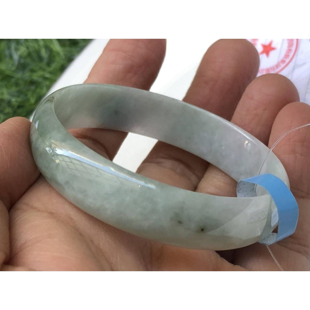 16.74圍帶證書天然玉石緬甸玉翡翠a貨冰糯種飄花手鐲手環薄款平安鐲玉鐲寶寶兒童鐲子珠寶寶石首飾飾品-細節圖6