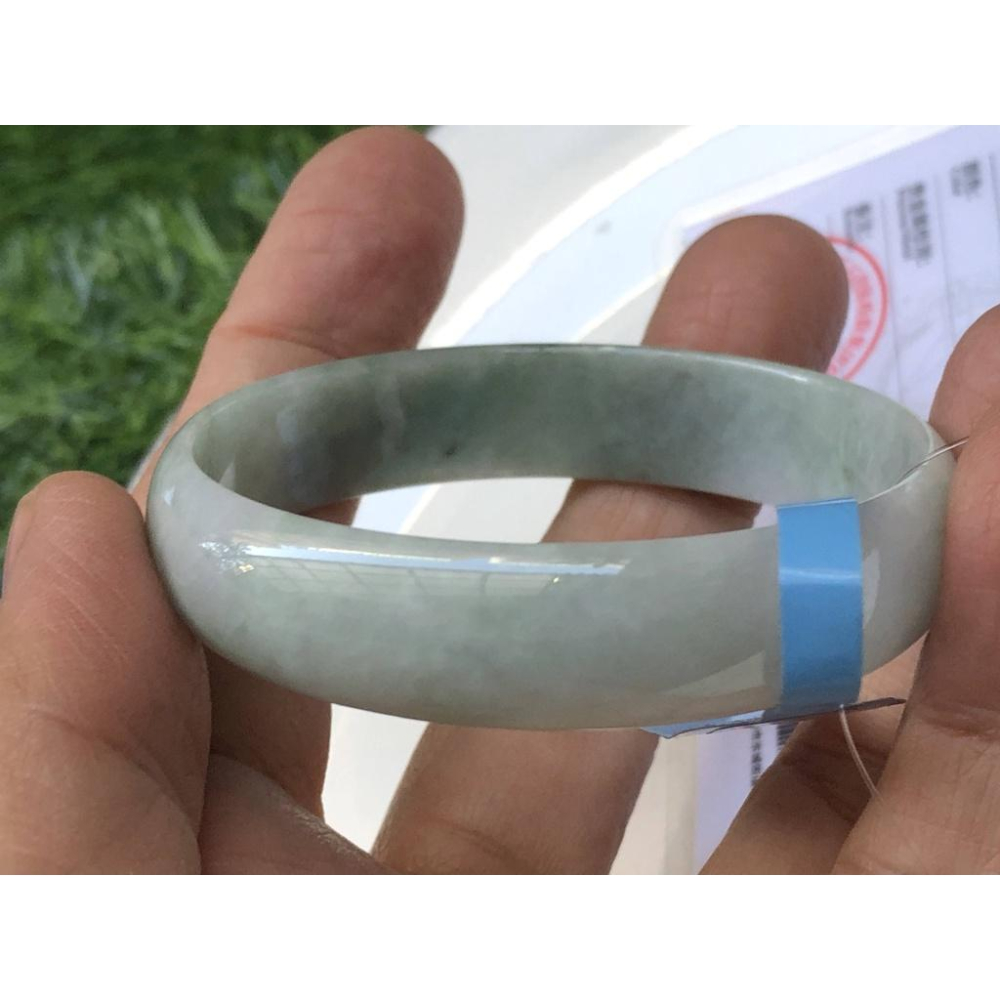 16.74圍帶證書天然玉石緬甸玉翡翠a貨冰糯種飄花手鐲手環薄款平安鐲玉鐲寶寶兒童鐲子珠寶寶石首飾飾品-細節圖7