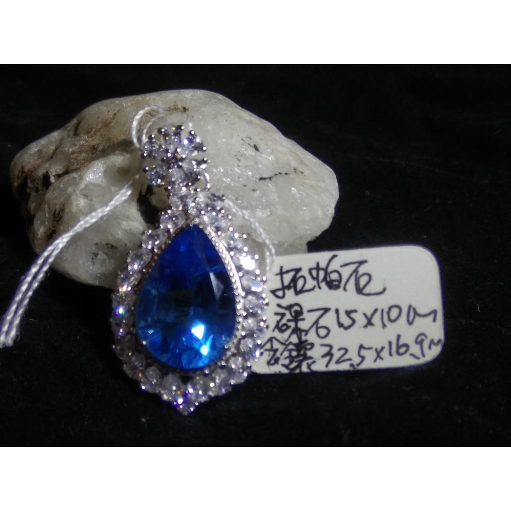 超大拓帕石托帕石吊墜大晶體靚麗刻面吊墜墬子項鍊15*10mm珠寶首飾彩色寶石首飾飾品寶石彩寶-細節圖2