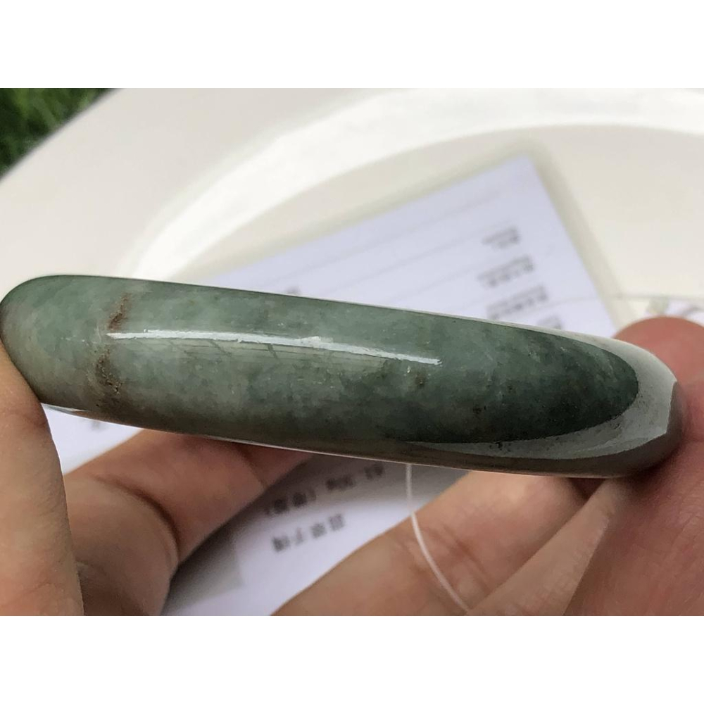 18.4圍附證書天然玉石翡翠a貨緬甸玉硬玉滿綠飄紅翡手鐲玉鐲鐲子手環首飾飾品福鐲平安鐲-細節圖9