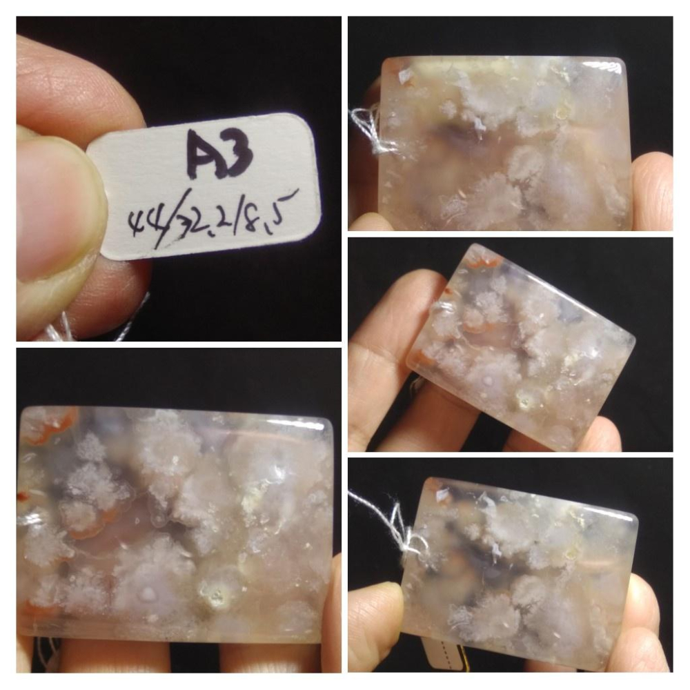 A組天然水晶平安無事牌櫻花瑪瑙吊墜墜子掛件項鍊珠寶寶石首飾飾品任選其一-細節圖4