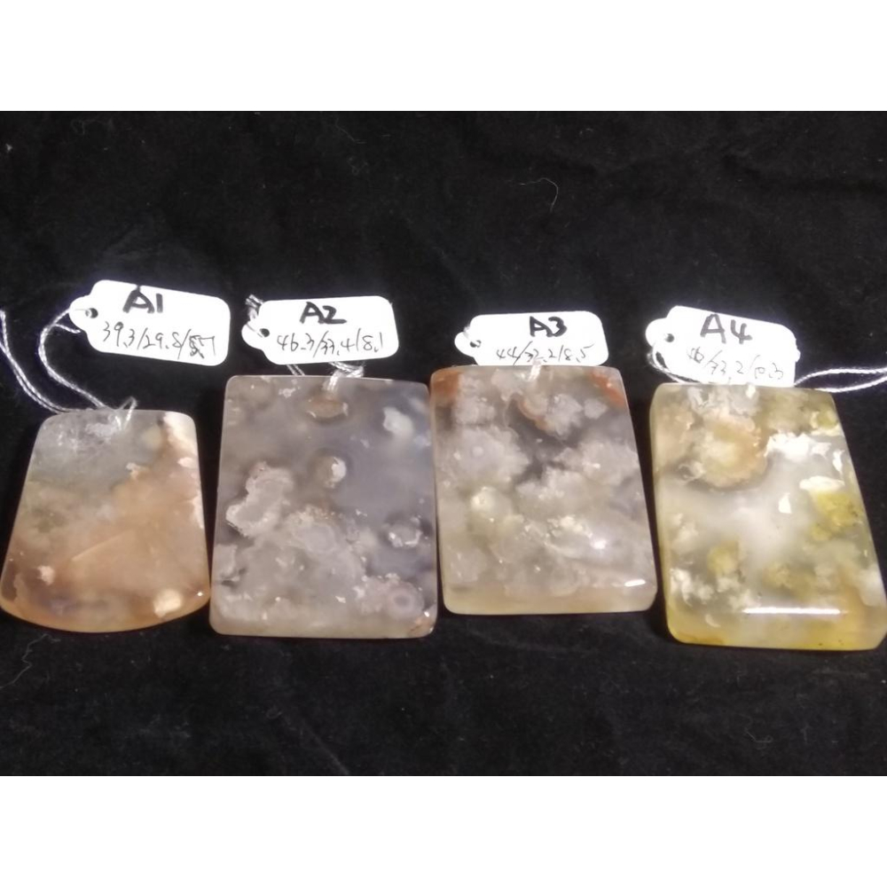 A組天然水晶平安無事牌櫻花瑪瑙吊墜墜子掛件項鍊珠寶寶石首飾飾品任選其一-細節圖8