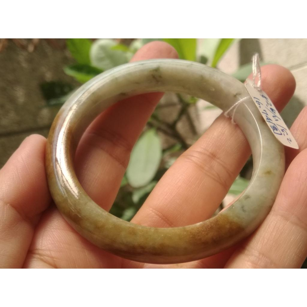 16.74圍天然玉石翡翠a貨緬甸玉硬玉飄花冰種紅翡黃翡手鐲玉鐲鐲子手環福鐲平安鐲珠寶玉石首飾飾品-細節圖8