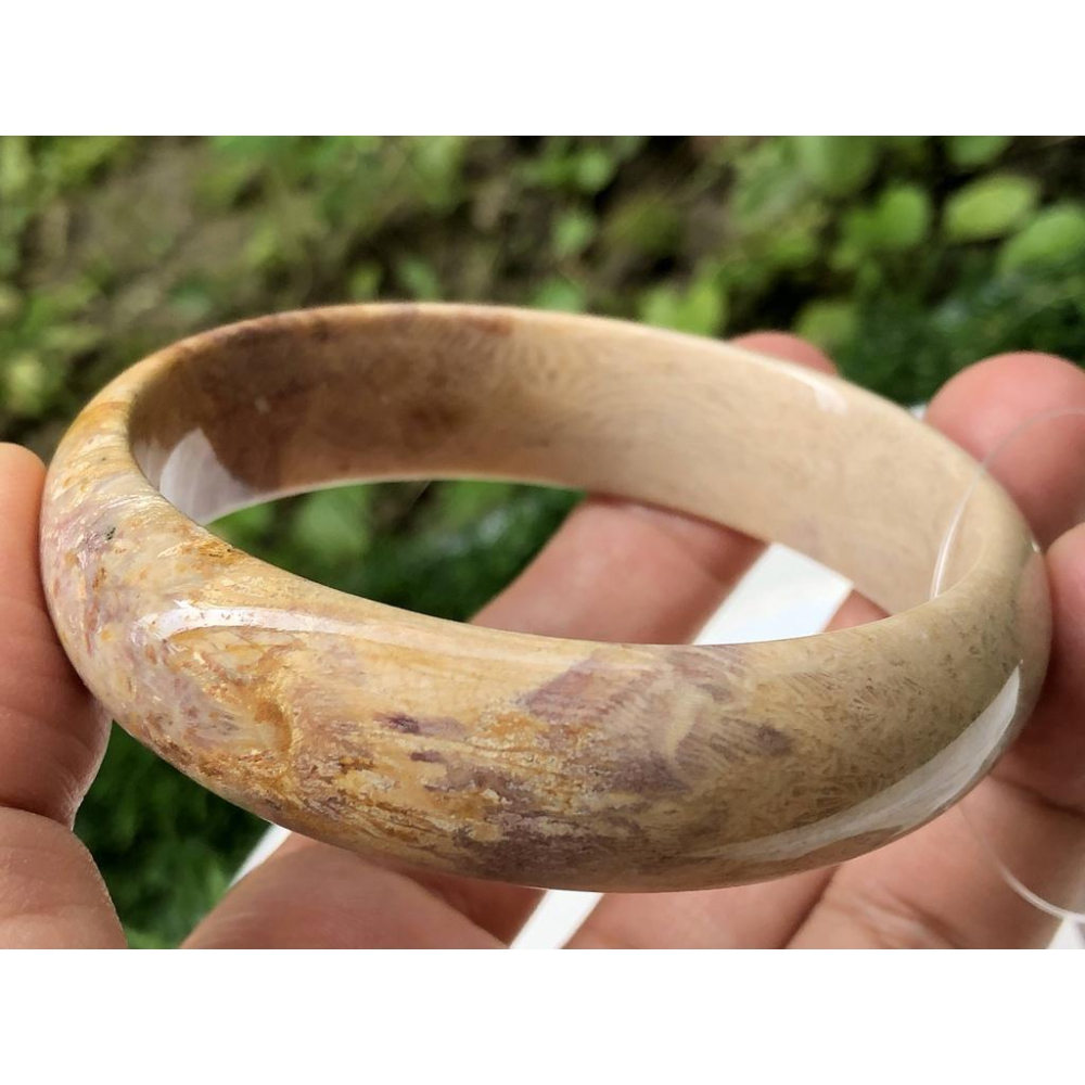 18.88圍天然玉石骨骼花珊瑚玉菊花石手鐲玉鐲鐲子手環福鐲平安鐲珠寶玉石首飾飾品-細節圖8