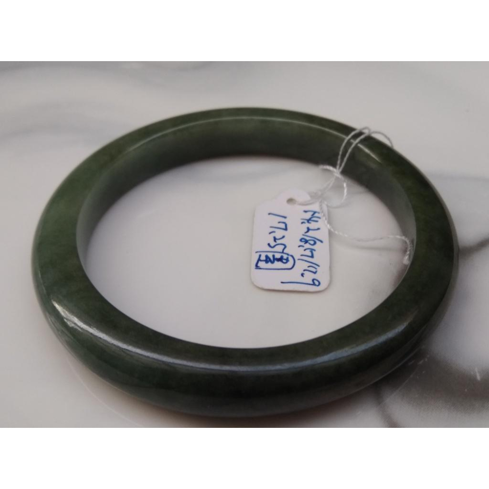 17.25圍天然玉石翡翠a貨緬甸玉硬玉藍水油青種手鐲玉鐲鐲子手環福鐲平安鐲珠寶玉石首飾飾品-細節圖2