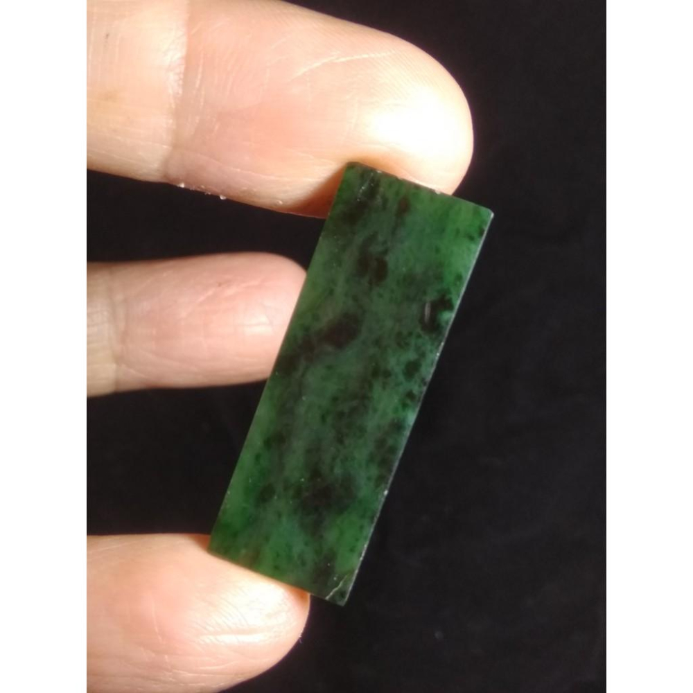 天然緬甸玉A貨翡翠滿辣綠花青種鑲嵌件無事牌墬子吊墬玉墬掛件珠寶玉石首飾飾品-細節圖4