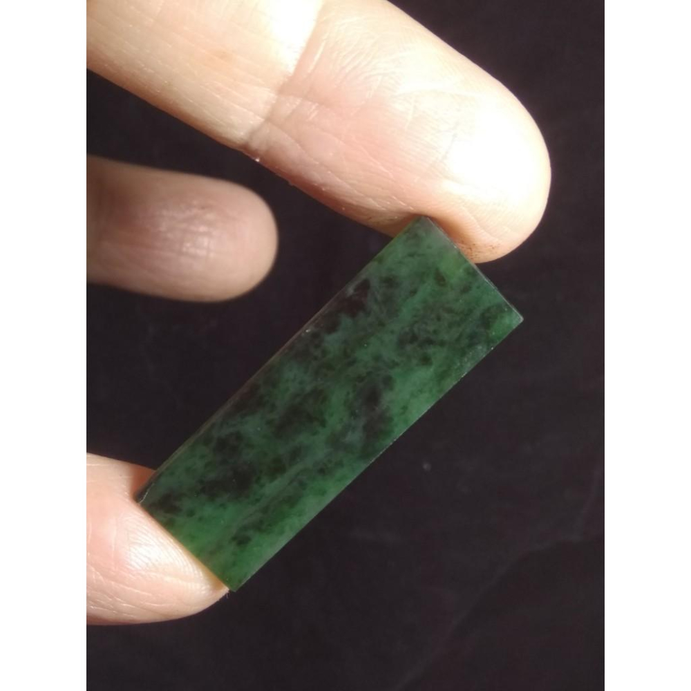 天然緬甸玉A貨翡翠滿辣綠花青種鑲嵌件無事牌墬子吊墬玉墬掛件珠寶玉石首飾飾品-細節圖6