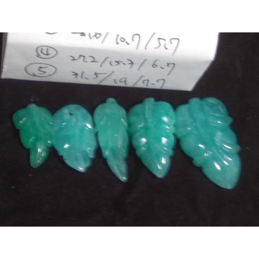 超冰透葉子天河石樹葉金枝玉葉吊墜掛墬項墬墬子項鍊掛件玉珮項鍊水晶天然亞馬遜石水晶珠寶玉石寶石首飾飾品-細節圖3