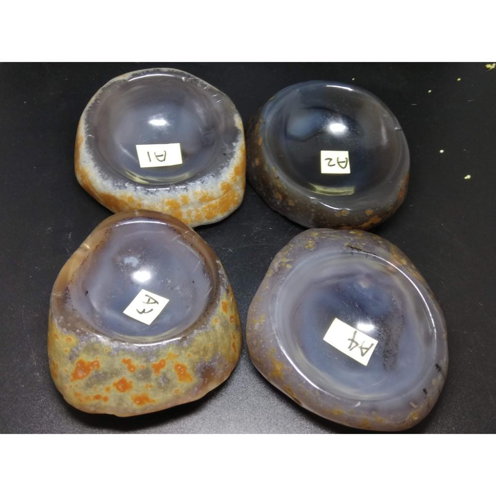 a組天然水晶消磁水晶洞極美AAA級瑪瑙聚寶盆擺件原礦原石擺件送底座高檔美貨菸灰缸-細節圖6