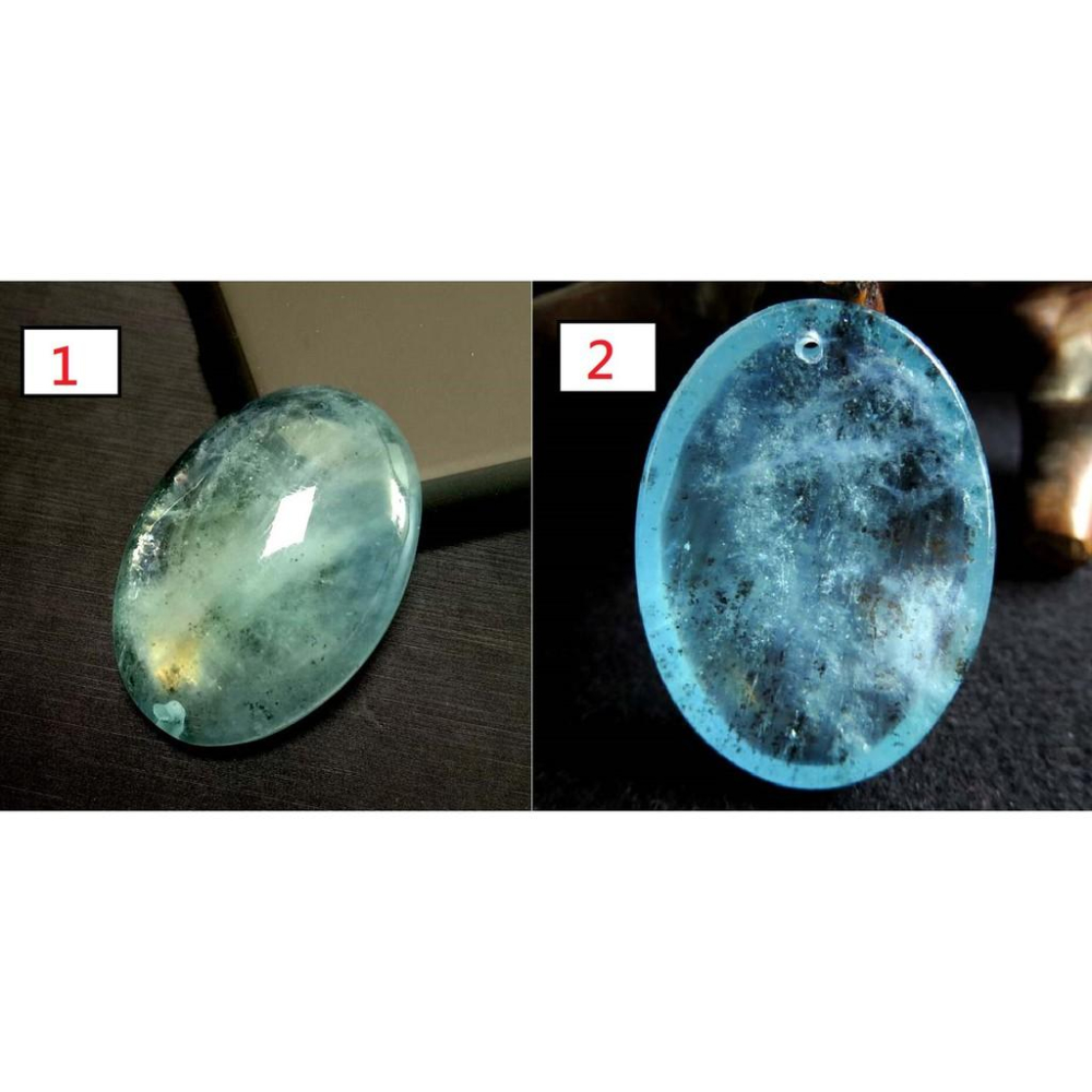 貓眼效應星光海藍寶藍針吊墜吊飾掛飾掛墜墜子水晶招財旺事業珠寶寶石玉石首飾飾品-細節圖2