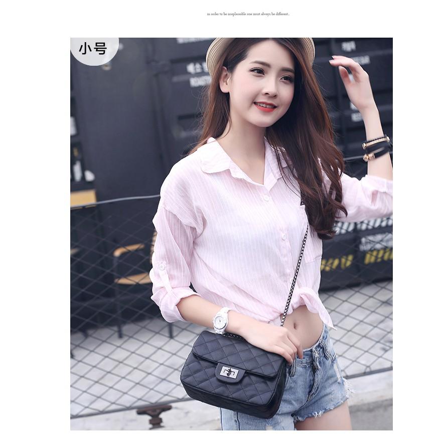 包包女包新款2020時尚百搭斜挎小ck女包限定洋氣小香風菱格鏈條包-細節圖2