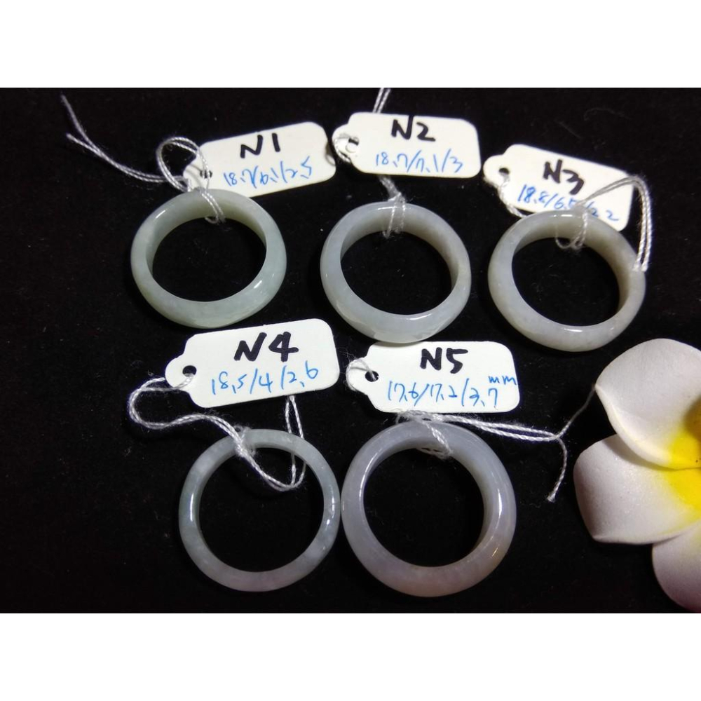 N組天然玉石硬玉緬甸玉翡翠a貨冰糯種冰綠冰紫羅蘭戒指指環玉戒珠寶玉石首飾飾品任選其一-細節圖4