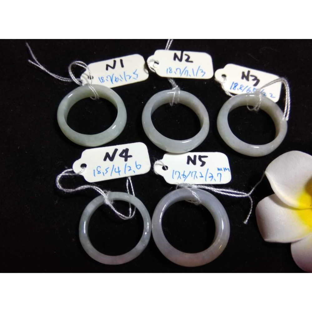 N組天然玉石硬玉緬甸玉翡翠a貨冰糯種冰綠冰紫羅蘭戒指指環玉戒珠寶玉石首飾飾品任選其一-細節圖5