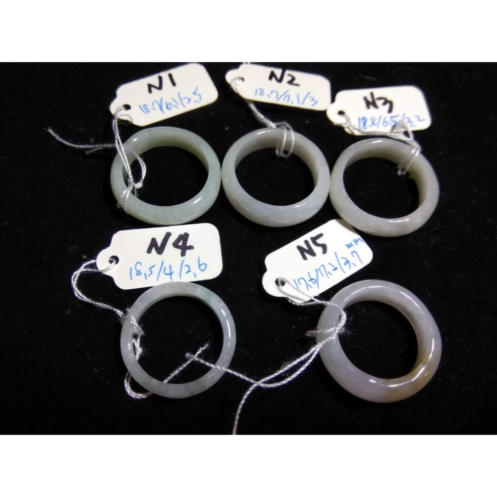 N組天然玉石硬玉緬甸玉翡翠a貨冰糯種冰綠冰紫羅蘭戒指指環玉戒珠寶玉石首飾飾品任選其一-細節圖7