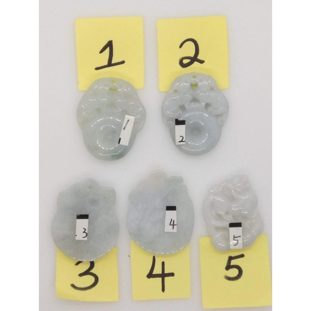 天然緬甸玉翡翠精雕立體貔貅吊墜墜子玉墬掛件玉珮項鍊珠寶寶石首飾飾品任選-R-細節圖2