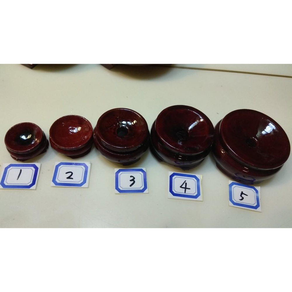 水晶球透明水晶底座批發凹槽木底座實木底座擺件球狀原木底座水晶球奇石蛋雕葫蘆雙層木托7-10號下標區-細節圖3