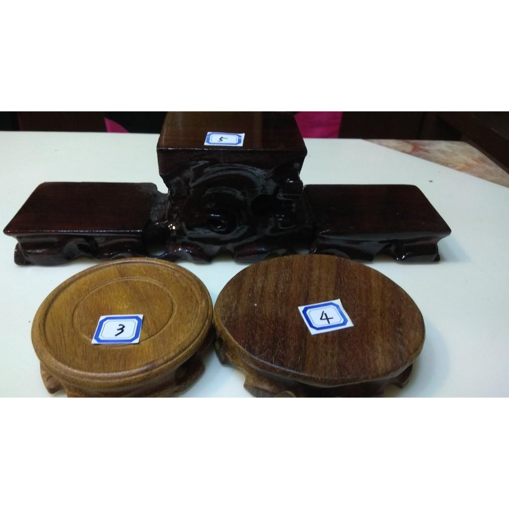 實木奇石擺件底座木托茶壺茶杯墊高低木質原木玉器藝品擺放架印章底座1-4號下標處-細節圖9