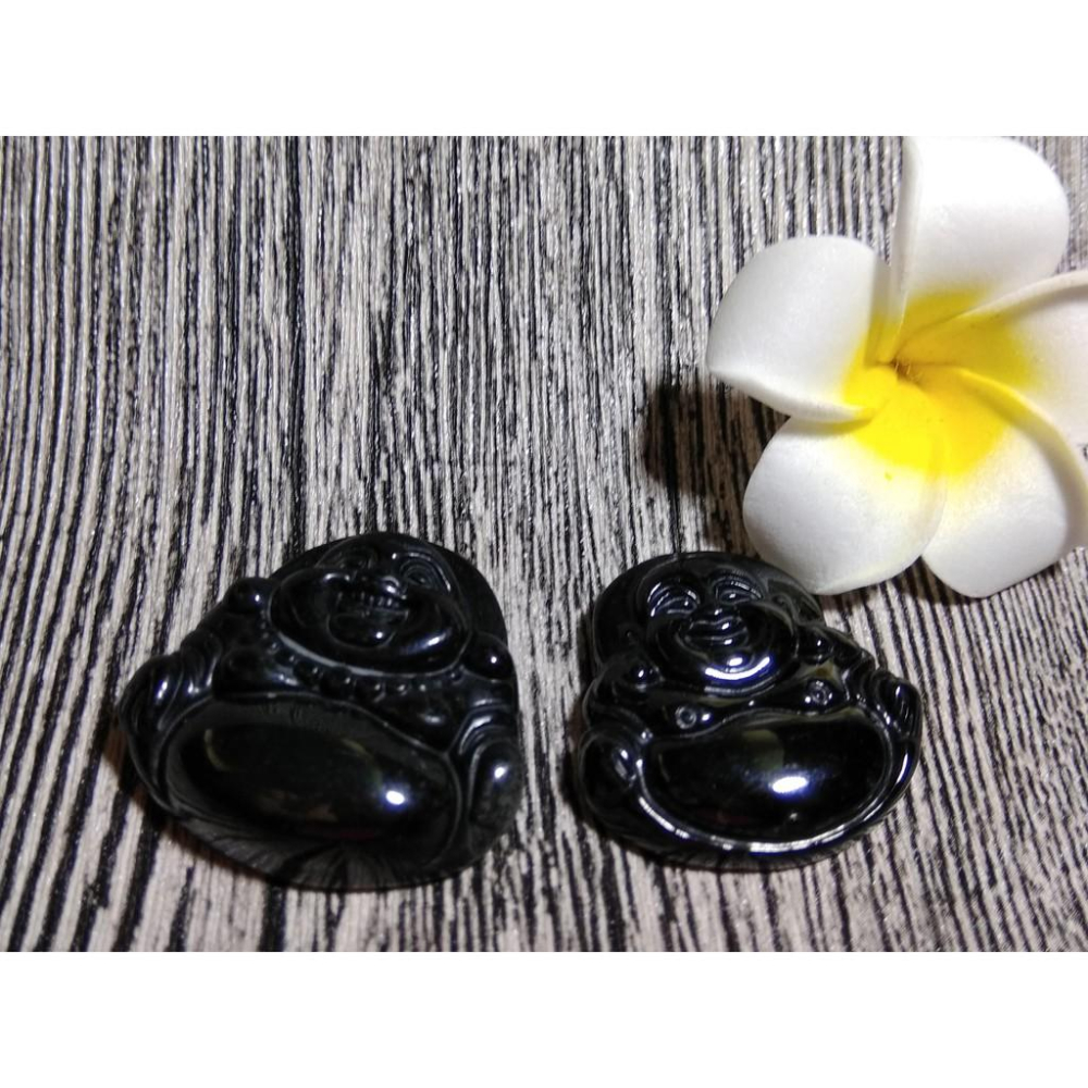 天然緬甸玉硬玉翡翠A貨彌勒佛佛公財神墨翠吊墜墬子玉墬掛件項鍊珠寶玉石首飾飾品兩款任選-細節圖2