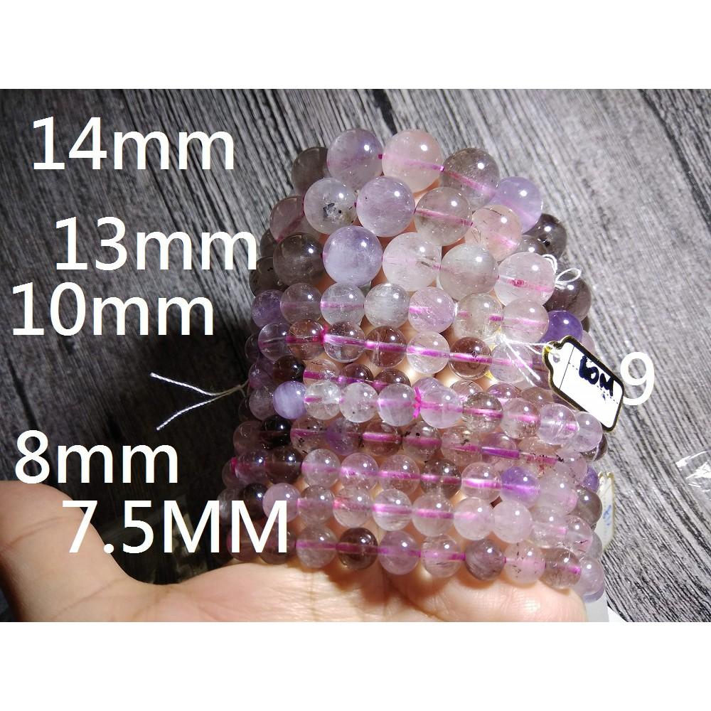 天然強大的三輪骨幹超七水晶貴但值得擁有超7圓珠單圈手鍊手珠手串手環珠寶玉石首飾飾品各尺寸任選隨機出貨-細節圖2