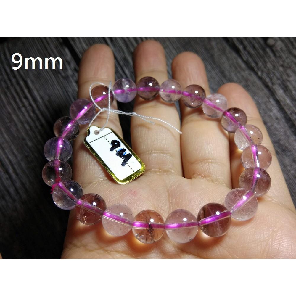 天然強大的三輪骨幹超七水晶貴但值得擁有超7圓珠單圈手鍊手珠手串手環珠寶玉石首飾飾品各尺寸任選隨機出貨-細節圖5