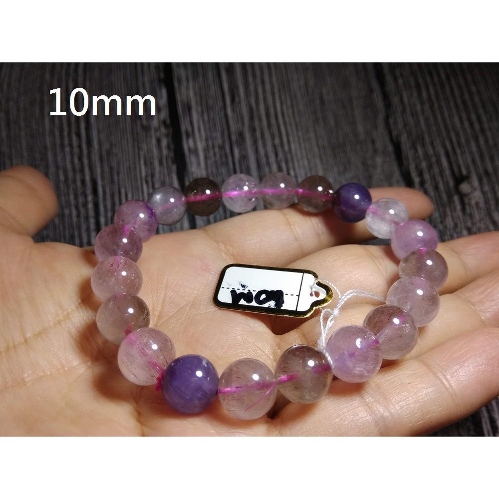 天然強大的三輪骨幹超七水晶貴但值得擁有超7圓珠單圈手鍊手珠手串手環珠寶玉石首飾飾品各尺寸任選隨機出貨-細節圖6