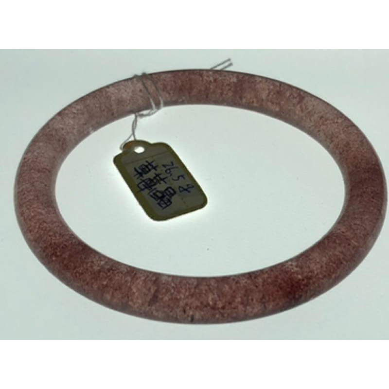 17.95圍專櫃精品天然水晶鴿血紅草莓晶老料手鐲玉鐲鐲子手環珠寶玉石首飾寶石飾品冰透-細節圖8