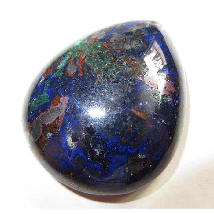 天然水晶絕美天然藍銅礦青金石松石孔雀石鳳凰石共生體吊墜掛墜墜子49*41*15mm珠寶寶石玉石首飾飾品-細節圖3