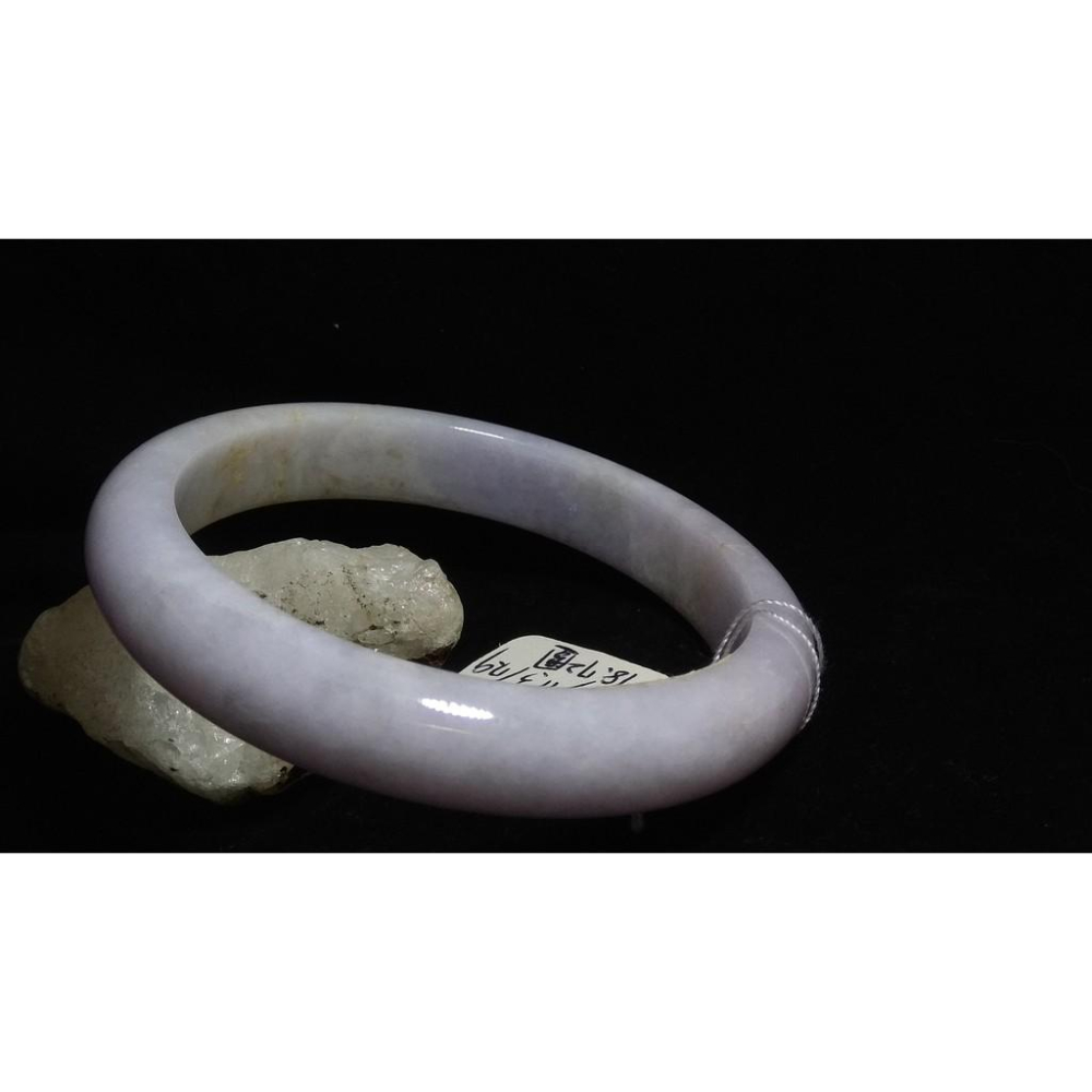 18.72圍附證書美鐲天然玉石翡翠a貨緬甸玉硬玉細糯種紫羅蘭春帶彩手鐲玉鐲鐲子手環平安鐲扁口鐲珠寶玉石首飾飾品-細節圖5