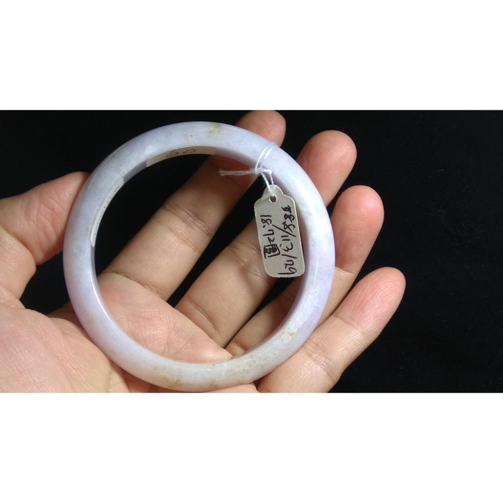 18.72圍附證書美鐲天然玉石翡翠a貨緬甸玉硬玉細糯種紫羅蘭春帶彩手鐲玉鐲鐲子手環平安鐲扁口鐲珠寶玉石首飾飾品-細節圖9