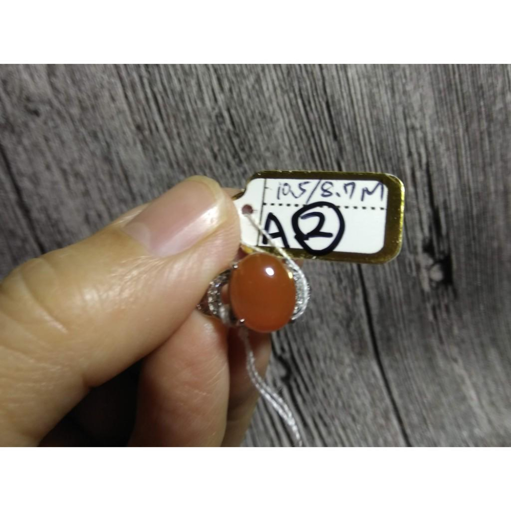 特價款不議價天然寶石海寶藍拉利瑪海紋石南紅藍月光石橄欖石貓眼鈦晶戒指活圍內徑可調珠寶首飾彩色寶石首飾飾品寶石A組任選其一-細節圖5