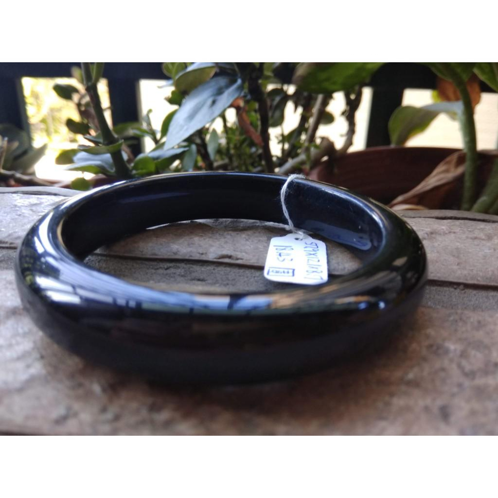 18.43圍藍虎眼完美無瑕手鐲平安鐲玉鐲手鐲手環鐲子水晶珠寶玉石寶石首飾飾品專櫃精品-細節圖7