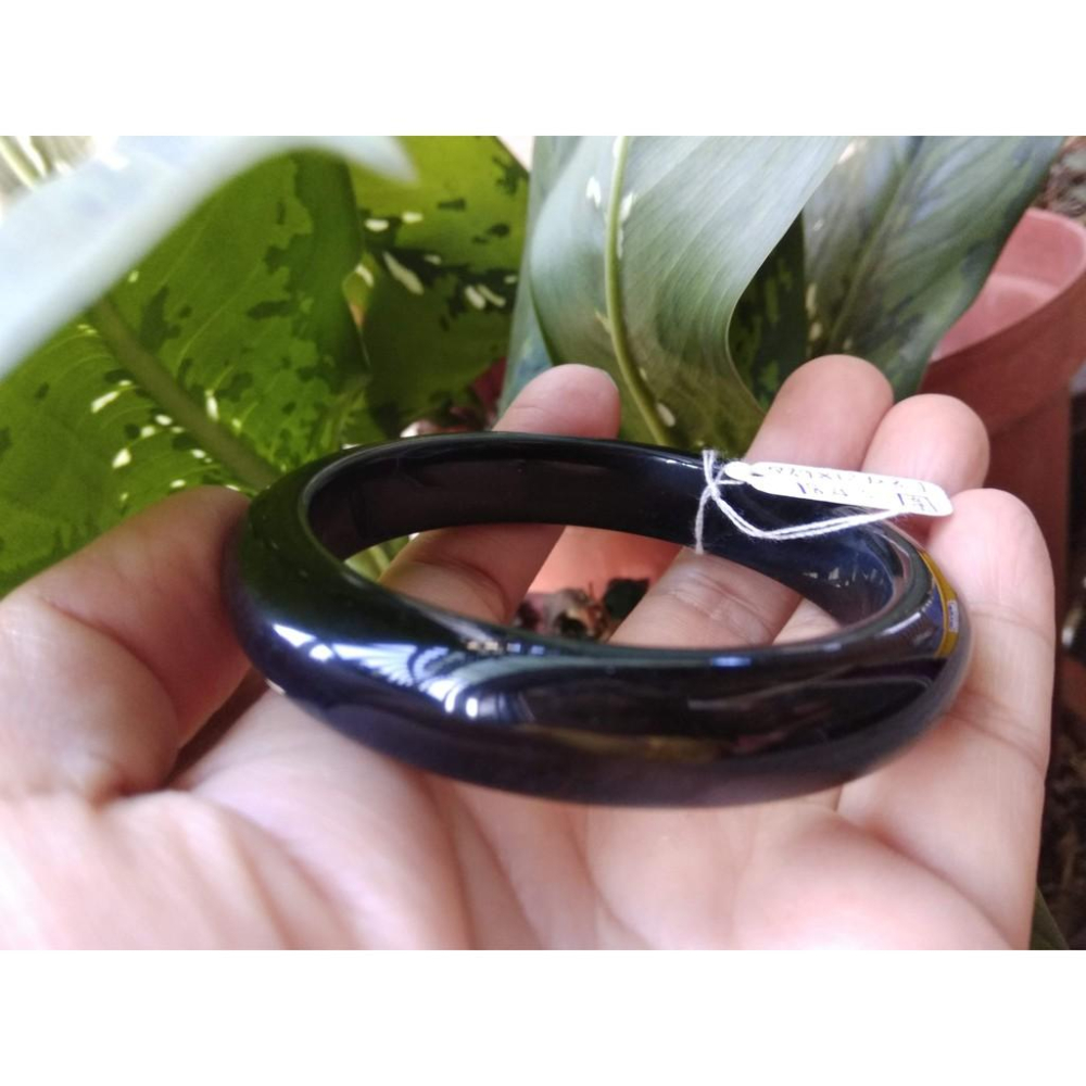 18.43圍藍虎眼完美無瑕手鐲平安鐲玉鐲手鐲手環鐲子水晶珠寶玉石寶石首飾飾品專櫃精品-細節圖8