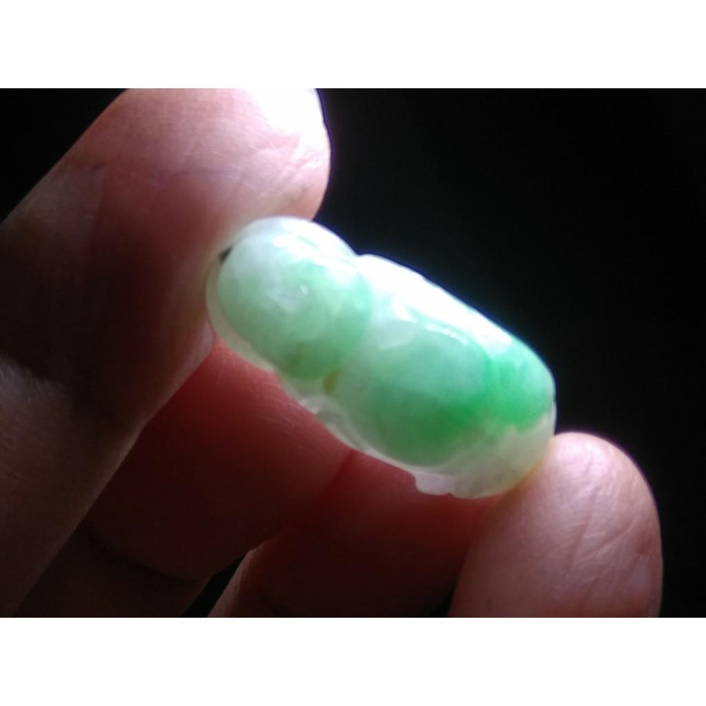 第3組天然A貨緬甸玉翡翠玉石正陽綠紫羅蘭彌勒佛財神爺佛公吊墜掛件墬子項鍊玉珮珠寶首飾寶石飾品-細節圖8