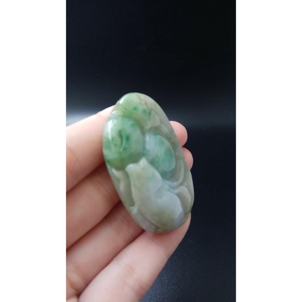 天然玉石緬甸玉硬玉A貨翡翠三彩魚躍龍門如意葫蘆雙面精雕吊墬48*29*12.9mm玉珮墬子玉墬掛件平安珠寶寶石首飾飾品-細節圖5